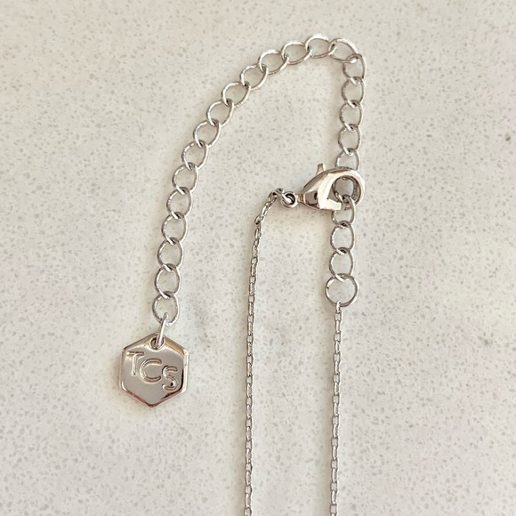 Touchstone Crystal Faith Hope Love Necklace - Picture 5 of 5